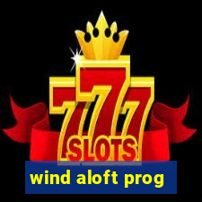 wind aloft prog